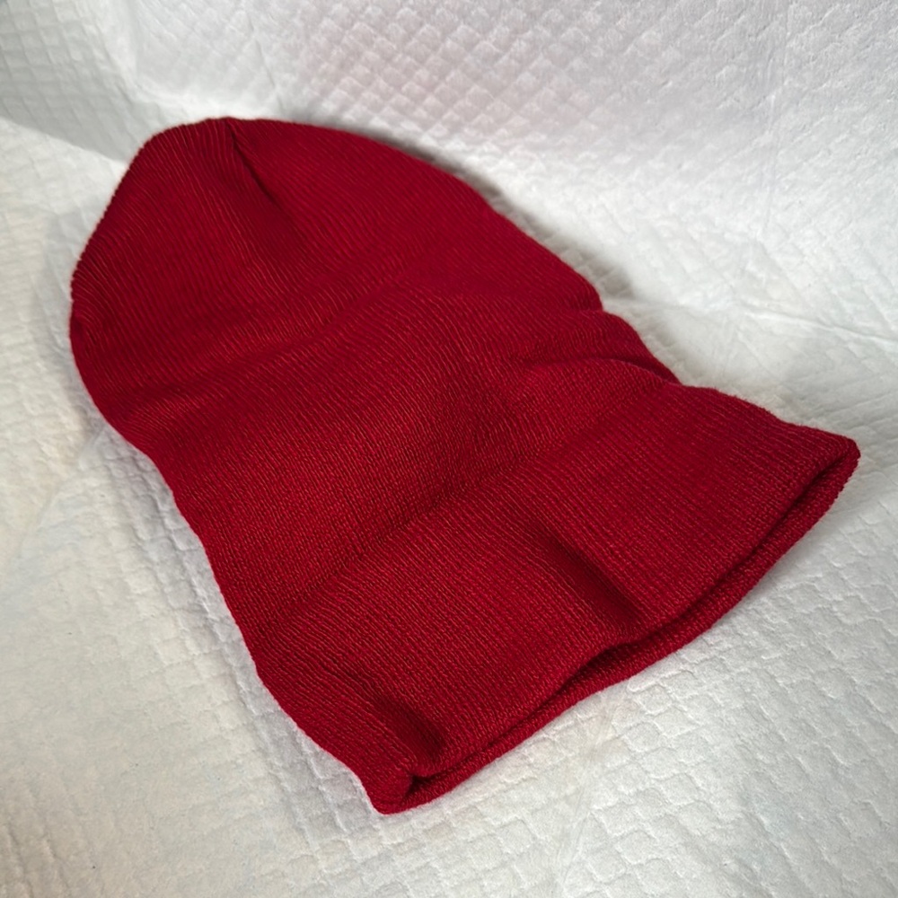 Red Knit Beanie